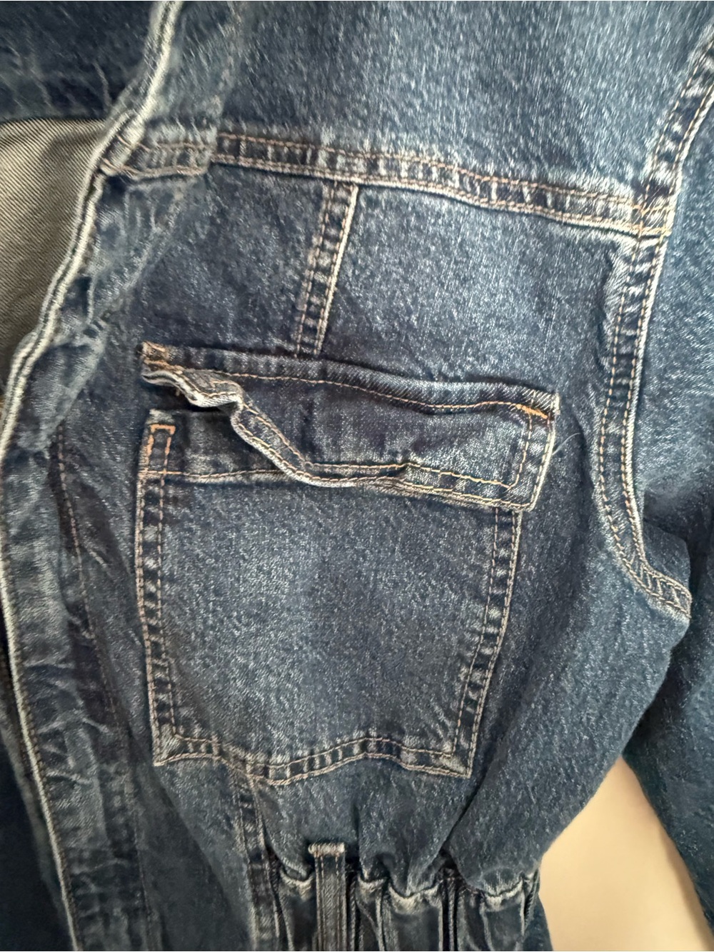 Universal Thread Blue Denim Utility Jumpsuit - Picture 4 of 5
